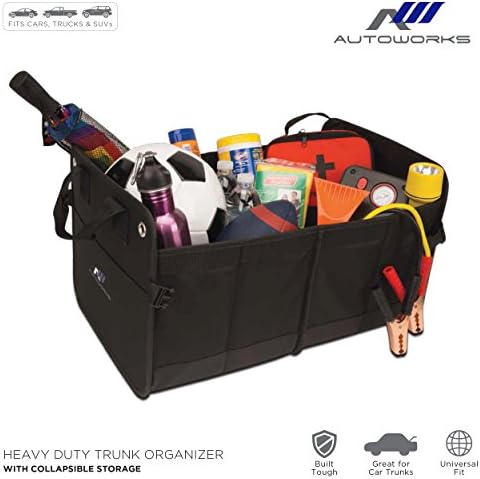 AutoWorks 2 Section Collapsible Trunk Organizer