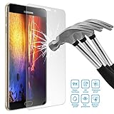 Yiizy Screen Protector for Samsung Galaxy A9 Pro (2016) 9H Hardness Tempered Glass Premium HD High Definition Clear Toughened Ultra-Thin Glass Bubble Free Shield with 2.5d Rounded Edges