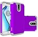 Moto G4 Case, Moto G4 Plus Case - OEAGO [Shockproof] [Impact Protection] Hybrid Dual Layer Defender Protective Case Cover for Motorola Moto G4 / G4 Plus (Moto G Plus, 4th Gen) - Violet