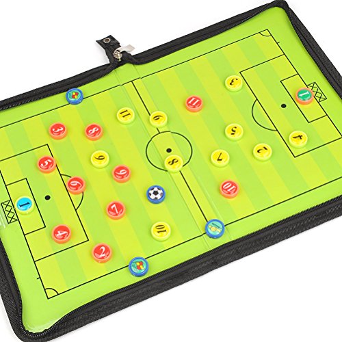 FOCCTS 26PCS Soccer Board Magnets, Tactic Board Magenets Tactic Coaching Strategy with Black Drawstring Bag - Thumbnail 4