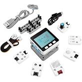 M5Stack Official M5GO IoT Starter Kit V2.7 | ESP32 IoT kit with 2.0" display, 6 sensor units, Wi-Fi, 16MB Flash, mic &amp; speaker, for STEM &amp; smart home projects.