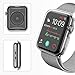 HONEJEEN Compatible with Apple Watch Case Series 4 44mm, Shock Proof and Shatter-Resistant Protective Bumper Case Replacement for iWatch Series 4 - Black
