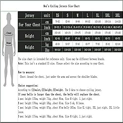Weimostar Men's Comfy Fitting Cool Summer Cycling