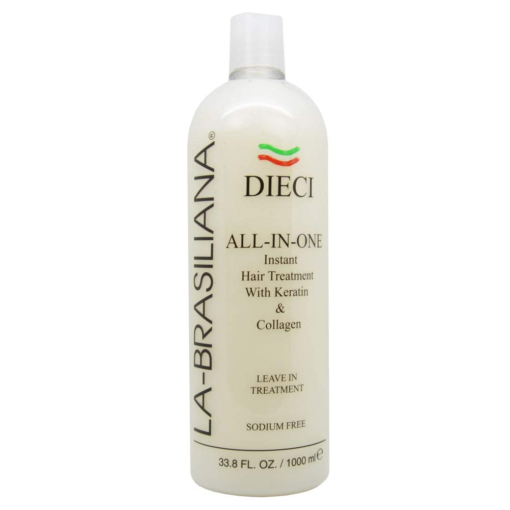 La-Brasiliana - Dieci All-In-One Instant Hair Treatment - 1000ml/33.8oz.