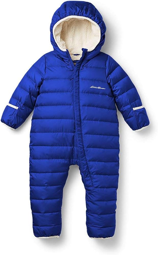 Eddie Bauer Infant Down Snowsuit blue 1218 Months Regular Amazon