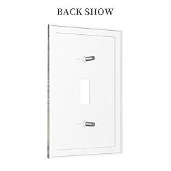 Xuejiaku Decorative Switch Plate Covers Bathroom