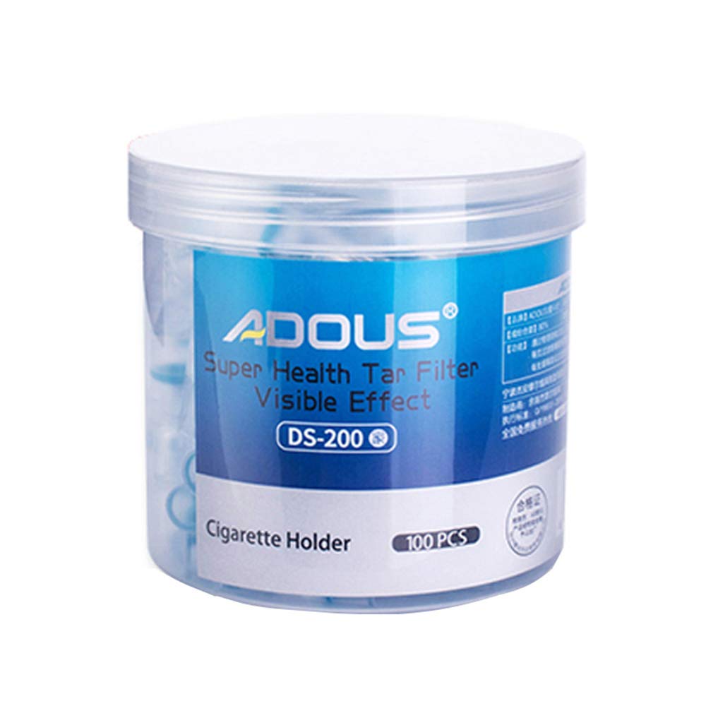 RZJZGZ 100pcs Disposable Mini Cigarette Filters Trap Super Clean Reduces Tar Tobacco Filter Tip Mouthpiece