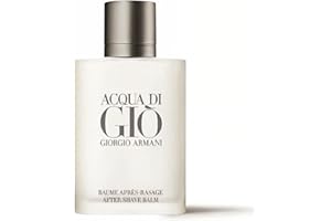 Armani beauty - Acqua di Gio - After Shave Balm - Cologne for Men - Long Lasting Fragrance with Bergamot notes, Jasmine, White Musks, Patchouli & Cedarwood – 3.4 Fl Oz