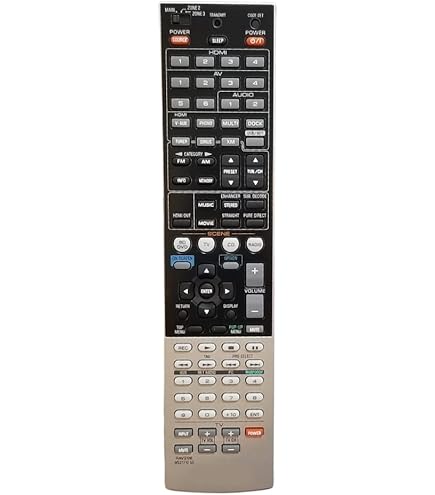 Amazon.com: JISOWA Replacement for Yamaha AV Receiver Remote