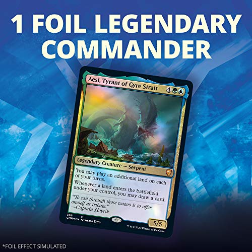Magic The Gathering Commander Legends Commander Deck Reap the Tides