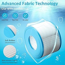 GEJRIO Hot Tub Filters Replacements, 8 Pack Type Vi