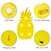 KiBlue Pineapple Lamp Pineapple Decorations Pineapple Decor Light Pineapple Party Decorations Battery Operated Yellow Pineapple Lamp Table Lamp Light for Party Supplies-Wall Decoration