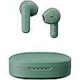 Urbanista True Wireless Earbuds, Bluetooth 5.2 Earphones with Touch Controls & Noise Cancelling Microphone, 32 Hr Total Playtime, USB C Charging Case, IPX4 Water Resistant, Copenhagen, Sage Green