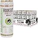 MOONSHOT Sparkling Sour Apple Energy Drink • 30% Juice • 115mg Caffeine • Pure Cane Sugar • No Artificial Flavors, Sweeteners, Colors or Preservatives • The Best Tasting Energy Drink Made