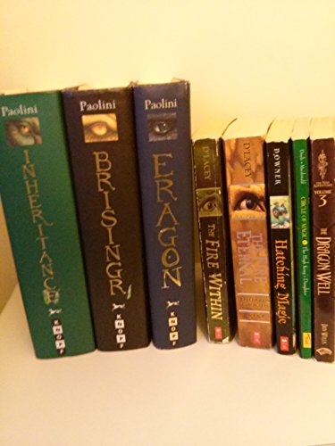 Dragon Gift Pack for Boys: The Fire Within; the Fire Eternal; Hatching Magic; the Dragon Well; Eragon Inheritance Series (#1-3)