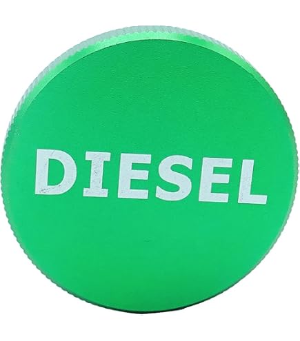 Diesel Fuel Cap Compatible With Dodge Ram, Magnetic Diesel Fuel Cap & DEF Cap Compatible With RAM 1500 2500 3500 Trucks (2013-2019) - Aluminum Factory...