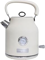 Charles Bentley Kettle And Toaster Set Cream Chrome 4 Slice 360 Base view 8