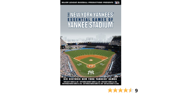 Amazon Com New York Yankees The Essential Games Of Yankee Stadium The New York Yankees Major League Baseball Movies Tv