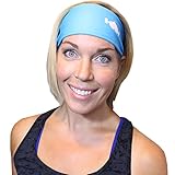 WodBottom - Athletic sports headband. Lightweight, wicking, unisex. Perfect for Active Men and Women, Athletes, Running, Fitness, Wods. The best sweat band