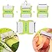 Vegetable Slicer Dicer WEINAS Food Chopper Cuber Cutter, Cheese Grater Multi Blades for Onion Potato Tomato Fruit