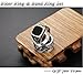 FINREZIO 2Pcs Stainless Steel Rings for Men Vintage Biker Signet & Band Ring Set Size 7-15