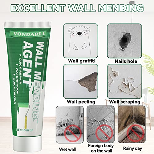 Crack Repair Drywall Repair Kit - 2 Pack Wall Spackle With Scrapers For ...