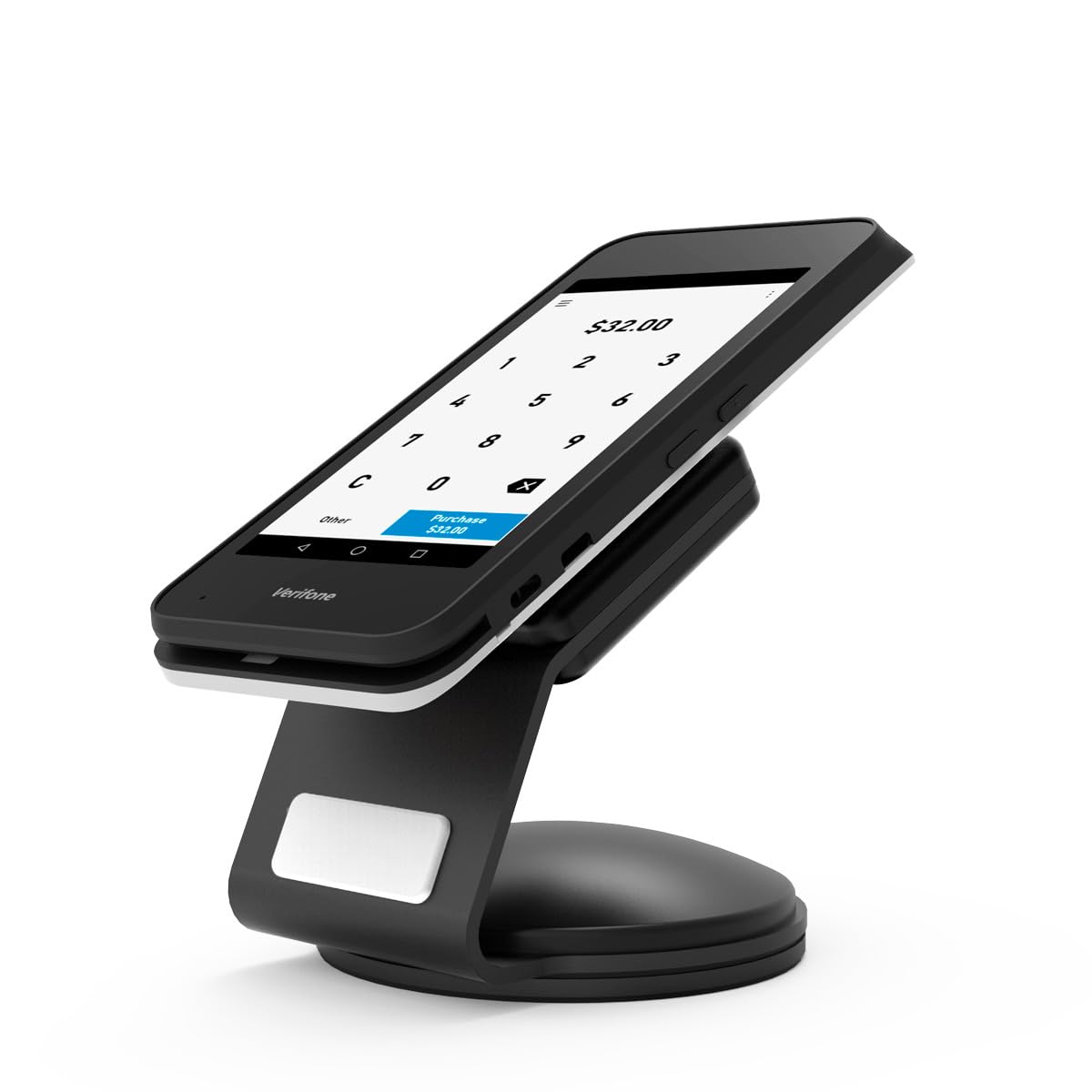 Compulocks SlideDock Universal Secured EMV / Smartphone POS Stand - Black (199BSLDDCKB)