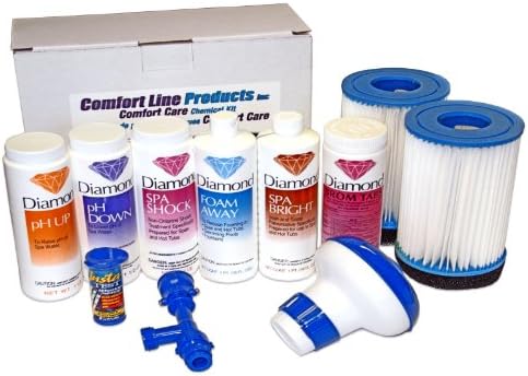 Combo Care Kit Combination Chemical Kit and 2-Pack Filters, Drain and fill Kit