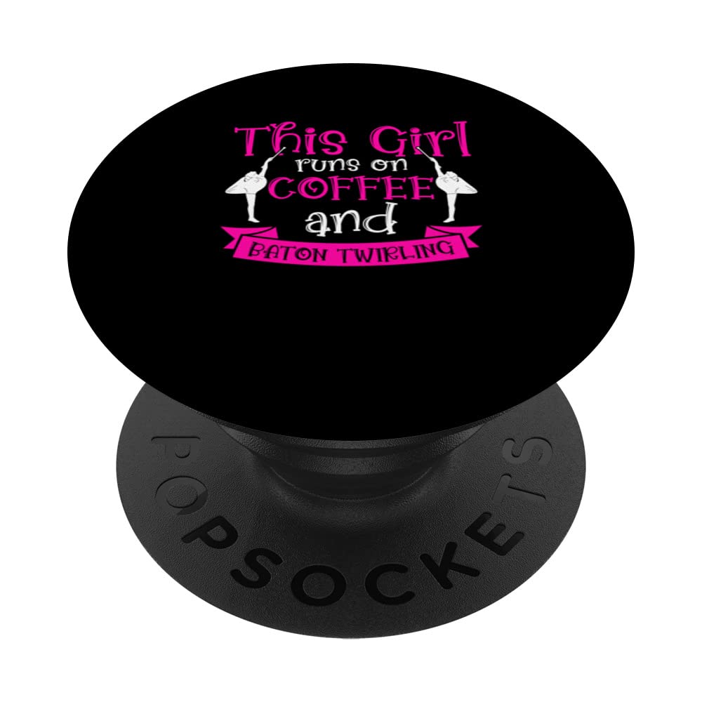Majorette Twirler Baton Twirling PopSockets Swappable PopGrip
