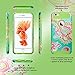 iPhone 6 Plus Case 5.5 Inch,iPhone 6s plus Case,AnnBay High Impact Hard Hybrid Dual Layer Heavy Duty Case Armor Cover Case with Totem Flower Pattern for iPhone 6 Plus /6s Plus(Green)