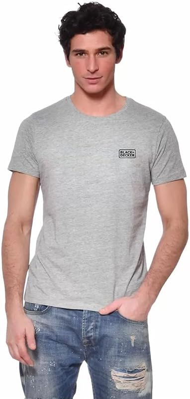 Maglietta Uomo 100% Cotone, T-shirt Uomo, set di 2, Grigio, Bianco, Taglie XL