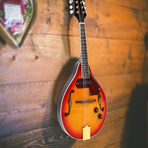 image for Alomejor Mandolins A-Style Spruce Top Acoustic Electric Mandolin Sunbu