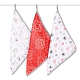 Aden + Anais Limited Edition Year of The Dog Washcloth Set, 3 Pack