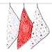 aden + anais Limited Edition Year Of The Dog Washcloth Set, 3 Pack
