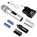 Xingma 6.35mm Interface UHF Rechargeable Handheld Wireless microphones for Singing,Wedding and Seminars