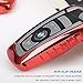 QBUC Key Fob Cover Protective Case, Soft TPU Anti-dust Protection Key Case Shell Keyless Remote Control Smart Car Key Protector for 1/2/3/4/5/6/7 Series and X3 X4 M2 M3 M4 M5 M6(Red)