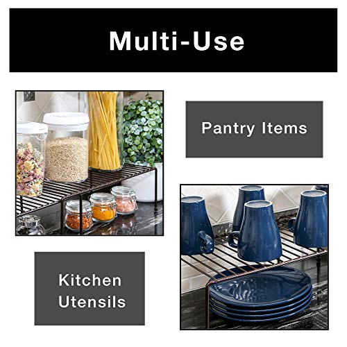 Smart Design Storage Shelf Rack Large Expandable (10 x 32.5