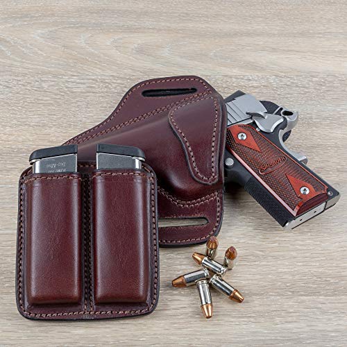Relentless Tactical Leather Double Magazine Holder | Made in USA ...