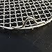 Fivebop Round Cooling Rack Stainless Steel Cross Wire Barbecue Grill Net Racks with 3 Legs for Cooking Baking Steaming (11 inches)