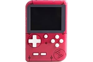 RFETOMAX Retro Mini Game Machine with 400 Classical FC Games Handheld Game Console 2.8-Inch Color Screen Support for TV Output , Presents Birthday for Kids, Adults (Red)