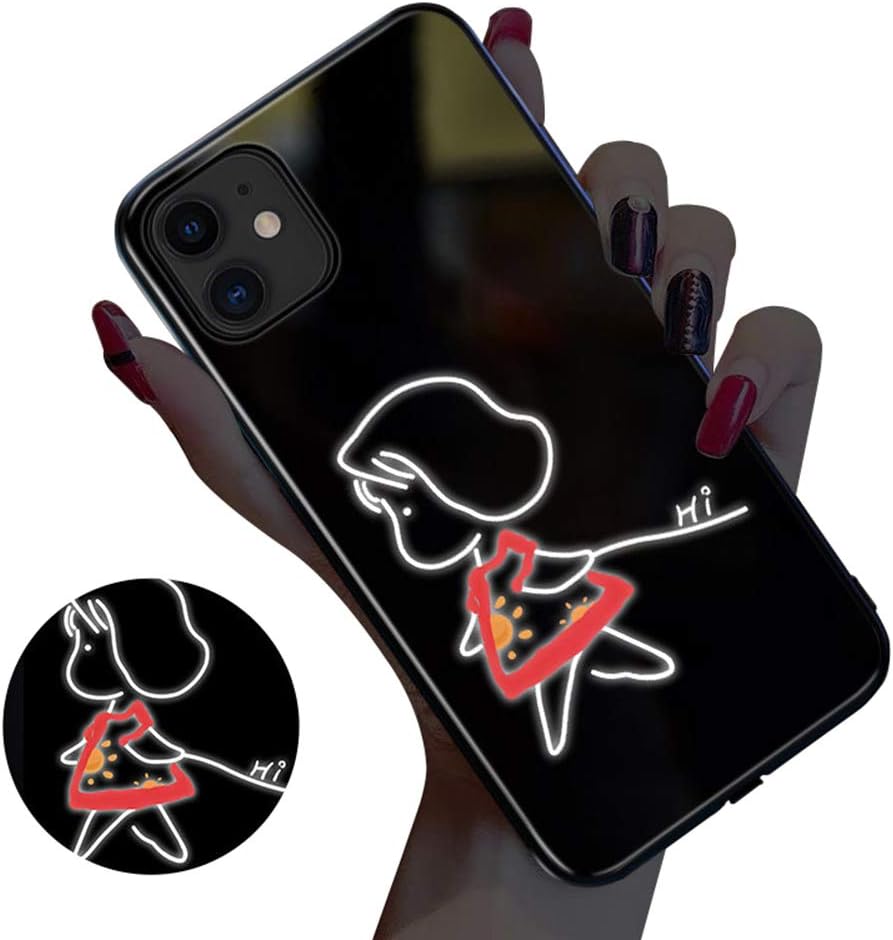 Amazon.com: iPhone X Case Lovers Anime Manga Creative LED Light up