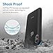iPhone X Case, Fnova Ultra Thin and Slim Hybrid Protective Clear Case, [Shock Absorption] TPU Bumper Cushion & Scratch Resistant PC Cover 5.8 inch Apple iPhone X/iPhone 10 (Black)