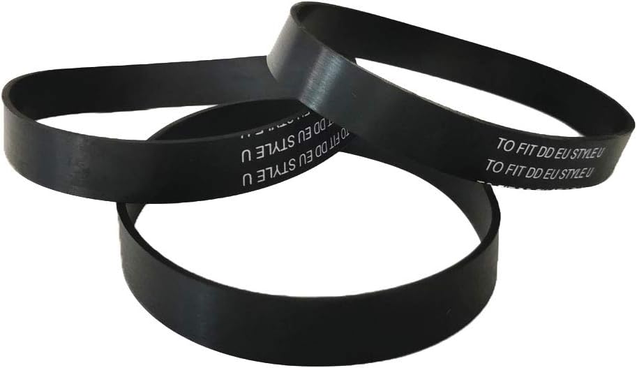 TEYOUYI Replacement Vacuum Belt for Eureka E0205 PowerSpeed Lightweight, Fits Models NEU180, NEU180B, NEU180C, NEU182, NEU182A, NEU186, NEU188 & NEU188A (3 Pack)