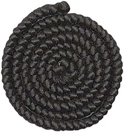 Special Effects Makeup - Grimas Theatrical Crepe Wool (Greys/Black/White) - Fake Hair beards Moustaches - Multiple lengths and colours (Black, 12 cm)