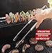 Stainless Steel BBQ Smoker Accessories - (Premium 12 Pc Set) - Sturdy, Well Weighted Precision Barbecue Grill Tool Set w/XL Burn & Rust Proof Design Construction - Looks Sharp, Makes The Best Gift