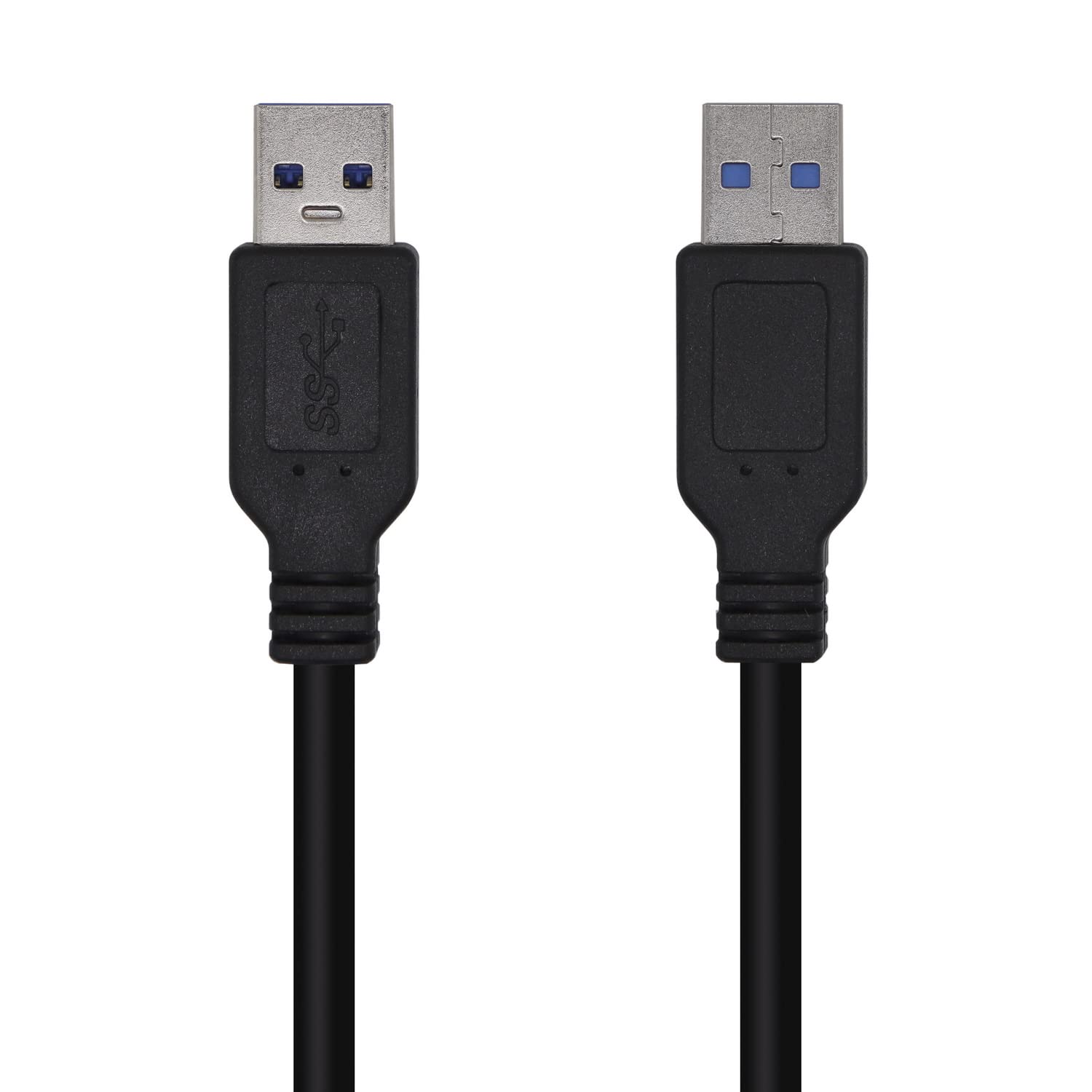 AISENS A105-0448 USB 3.0 Cable, Type A/M-A/M, Black, 3m
