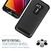 Zenfone 2 Laser Case, MoKo [Shock Absorption] Slim Dual Layer Protective Case with Soft Silicone Bumper and Rigid PC Back Cover for ASUS Zenfone 2 Laser (ZE550KL / ZE551KL) 5.5 Inch - Black