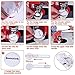 Seeutek Button Maker Button Maker Machine Button Badge Maker 2-1/4 inch 58mm with 1100 Pcs Button Parts and 2-1/4 inch 58mm Circle Cutter
