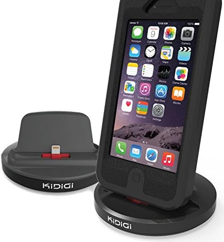 KIDIGI Rugged CASE Charger SYNC Cradle Docking Station for iPod Touch 5 6