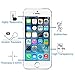 Jarmor iPhone SE/ 5S/ 5C/ 5 Glass Screen Protector Tempered Glass Screen Protector for iPhone SE/ 5S/ 5C/ 5 with [9H Hardness][2.5D Round Edge] [Crystal Clear] [Anti-Scratch] [No-Bubble] (2 Pack)